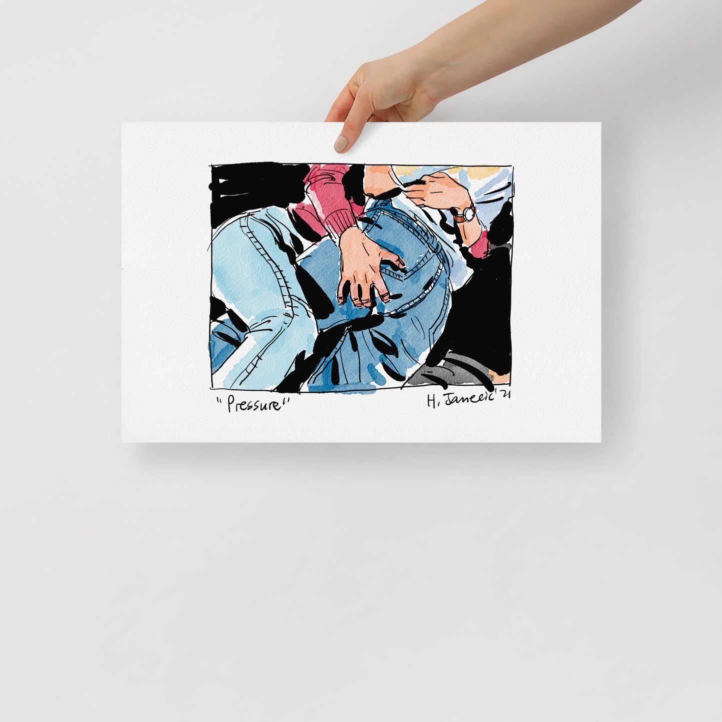 Applying Pressure - Color