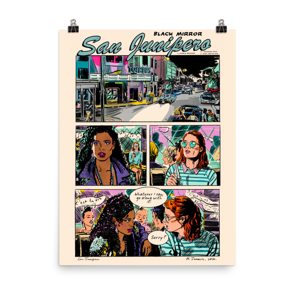 San Junipero - C'est La Vie - Poster Print