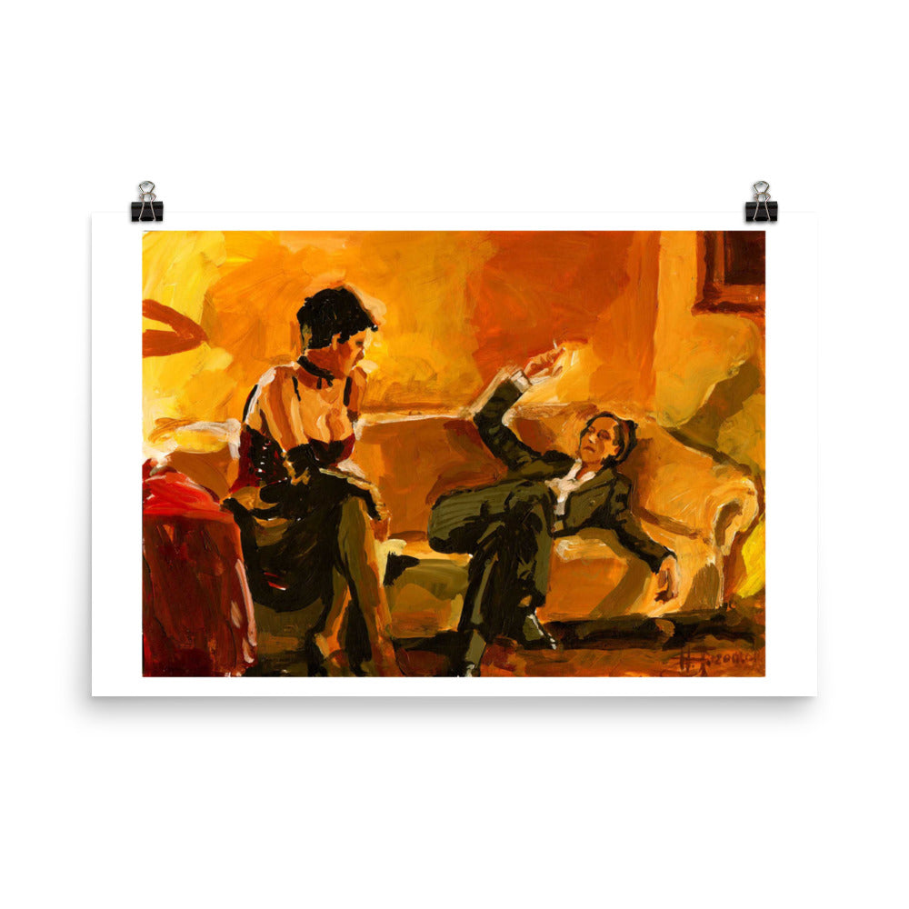 City Gals Art Print