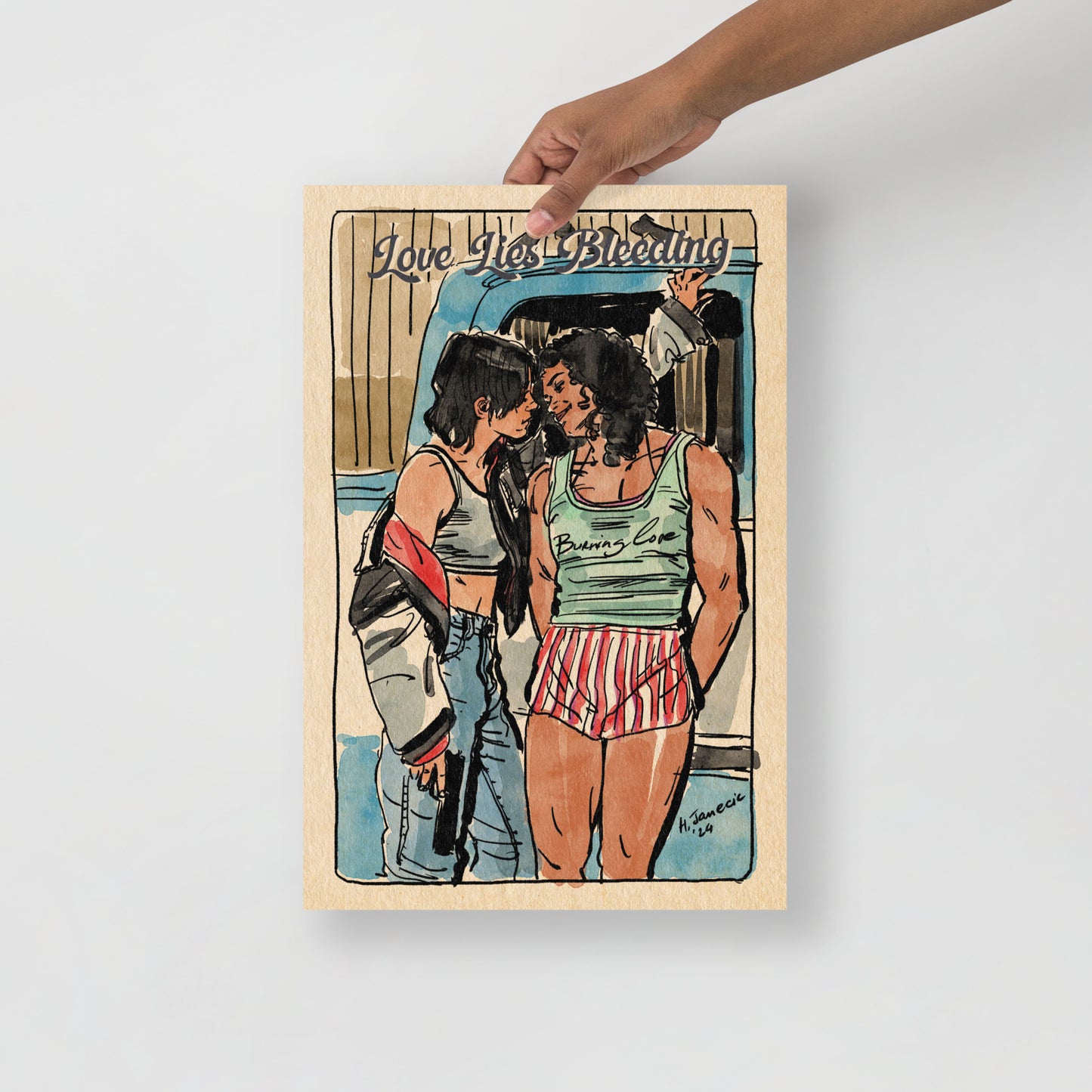 Love Lies Bleeding Poster