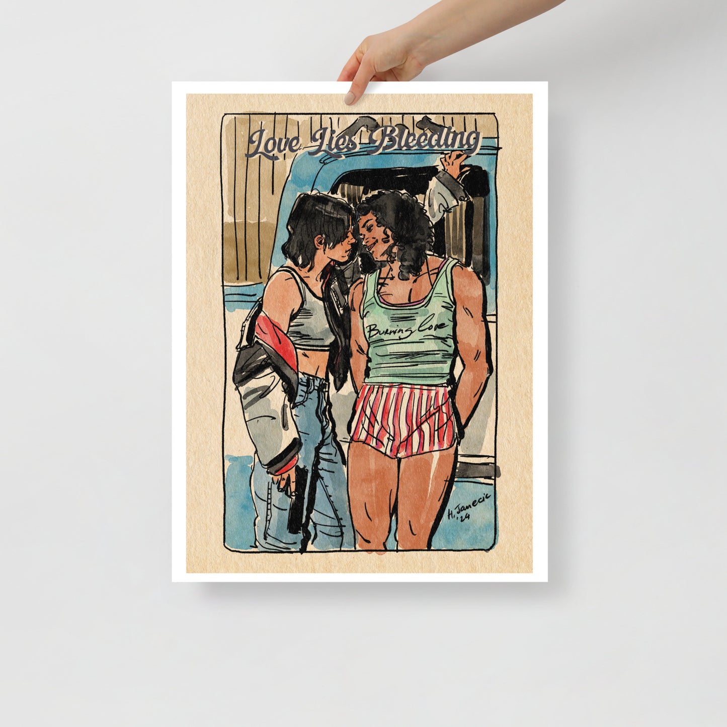 Love Lies Bleeding Poster