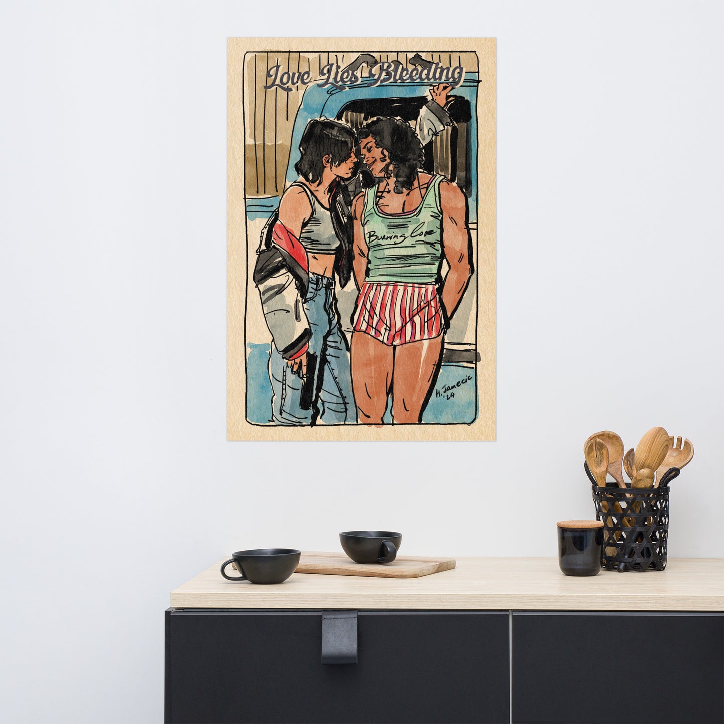 Love Lies Bleeding Poster