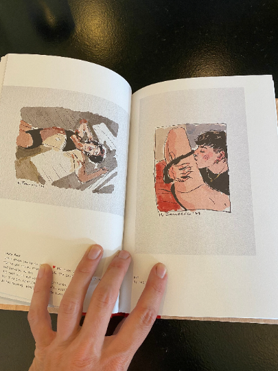 Blanchefleur Book of Lesbian Erotic Drawings