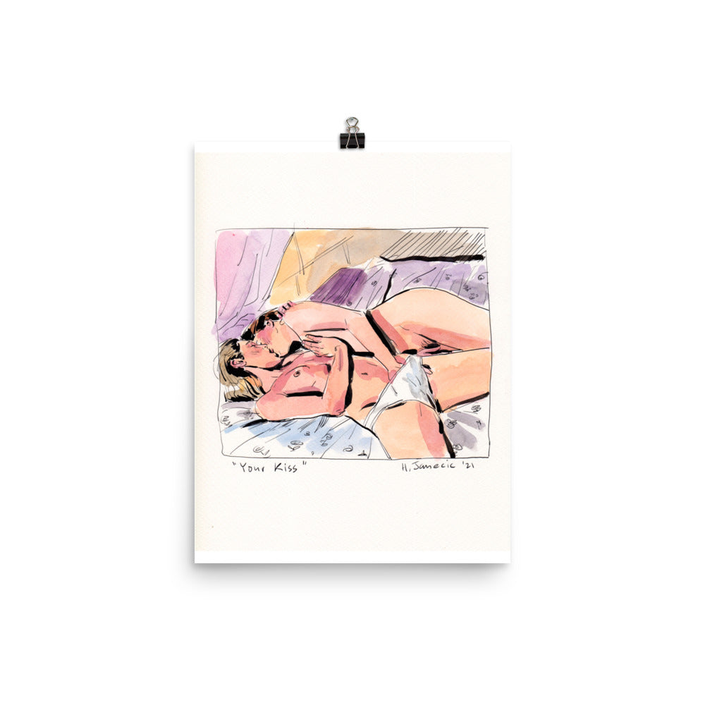 Your kiss is on my list - Color