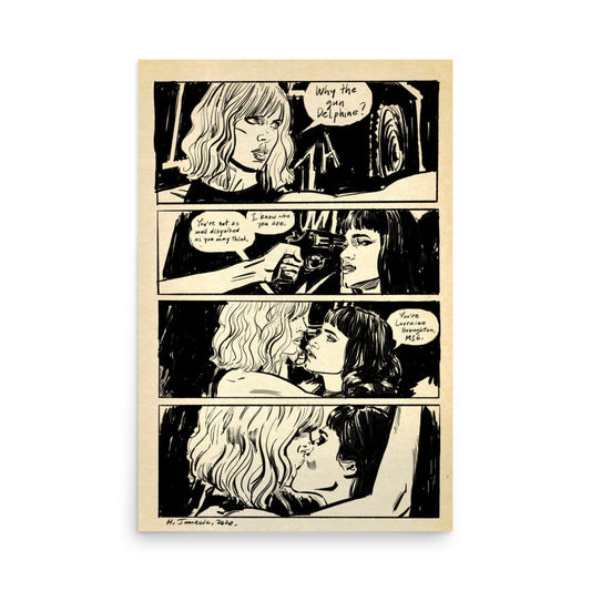 Atomic Blonde - Poster Print