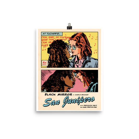 San Junipero Poster Print - Heaven is a place on earth