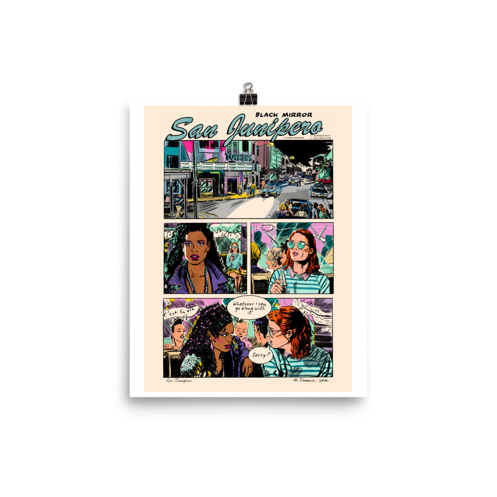 San Junipero - C'est La Vie - Poster Print