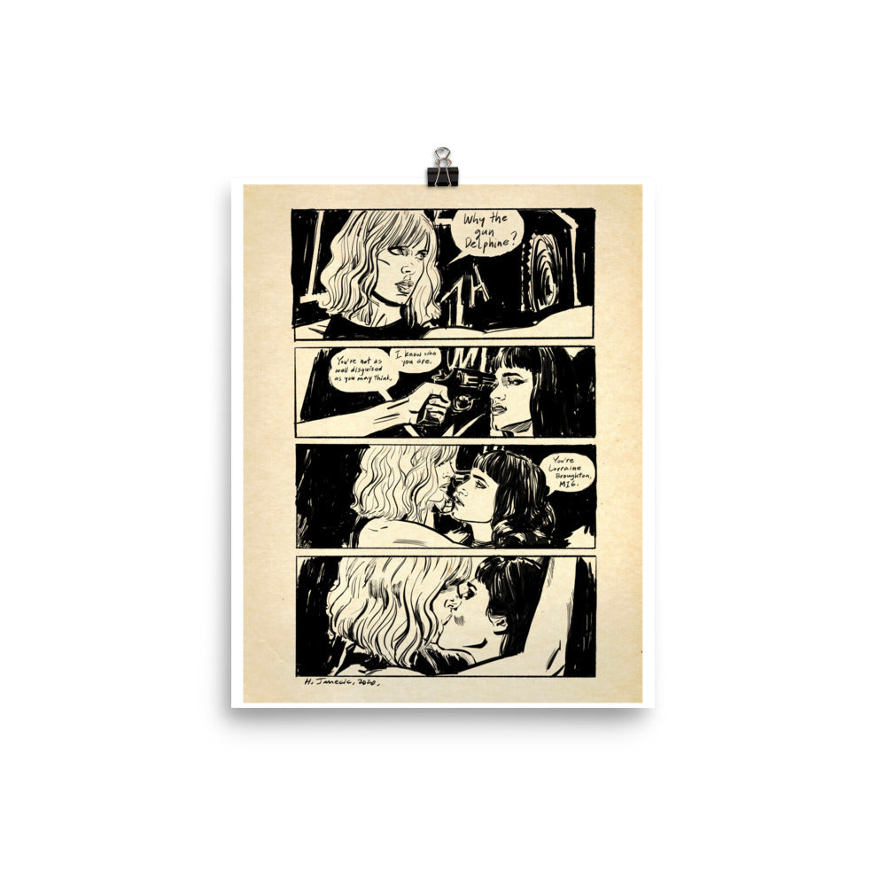 Atomic Blonde - Poster Print